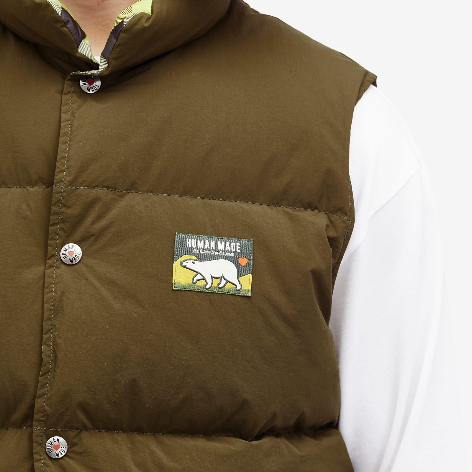 Human Made Reversible Down Vest in Green for Men | Lyst