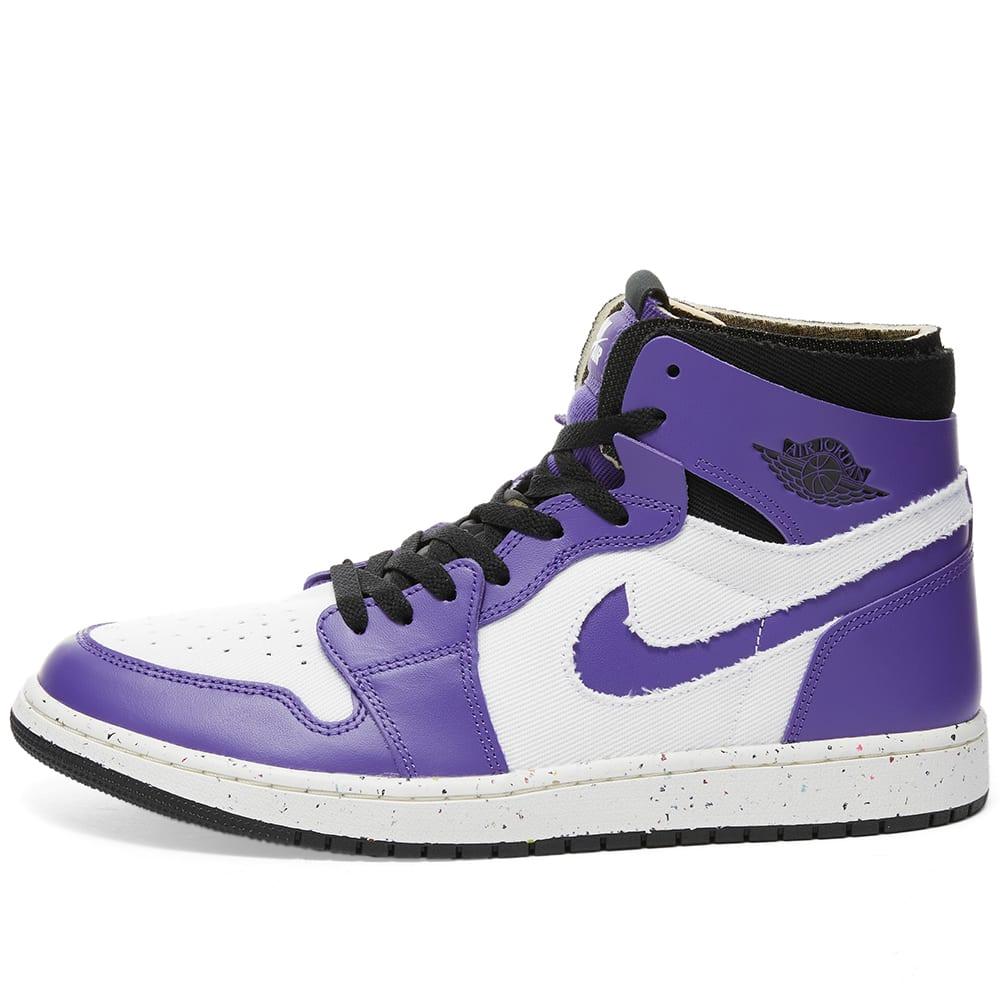 nike air jordan 1 zoom cmft purple