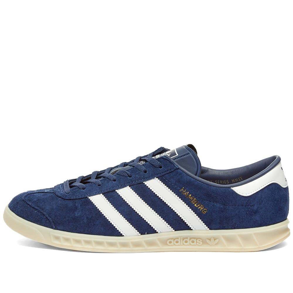 adidas Suede Hamburg Lace-up Sneakers in Blue for Men - Save 81% - Lyst