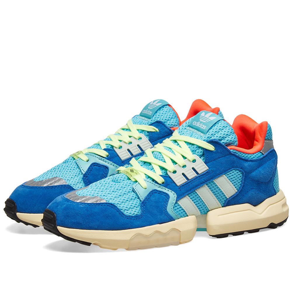 adidas Rubber Zx Torsion in Blue for Men | Lyst