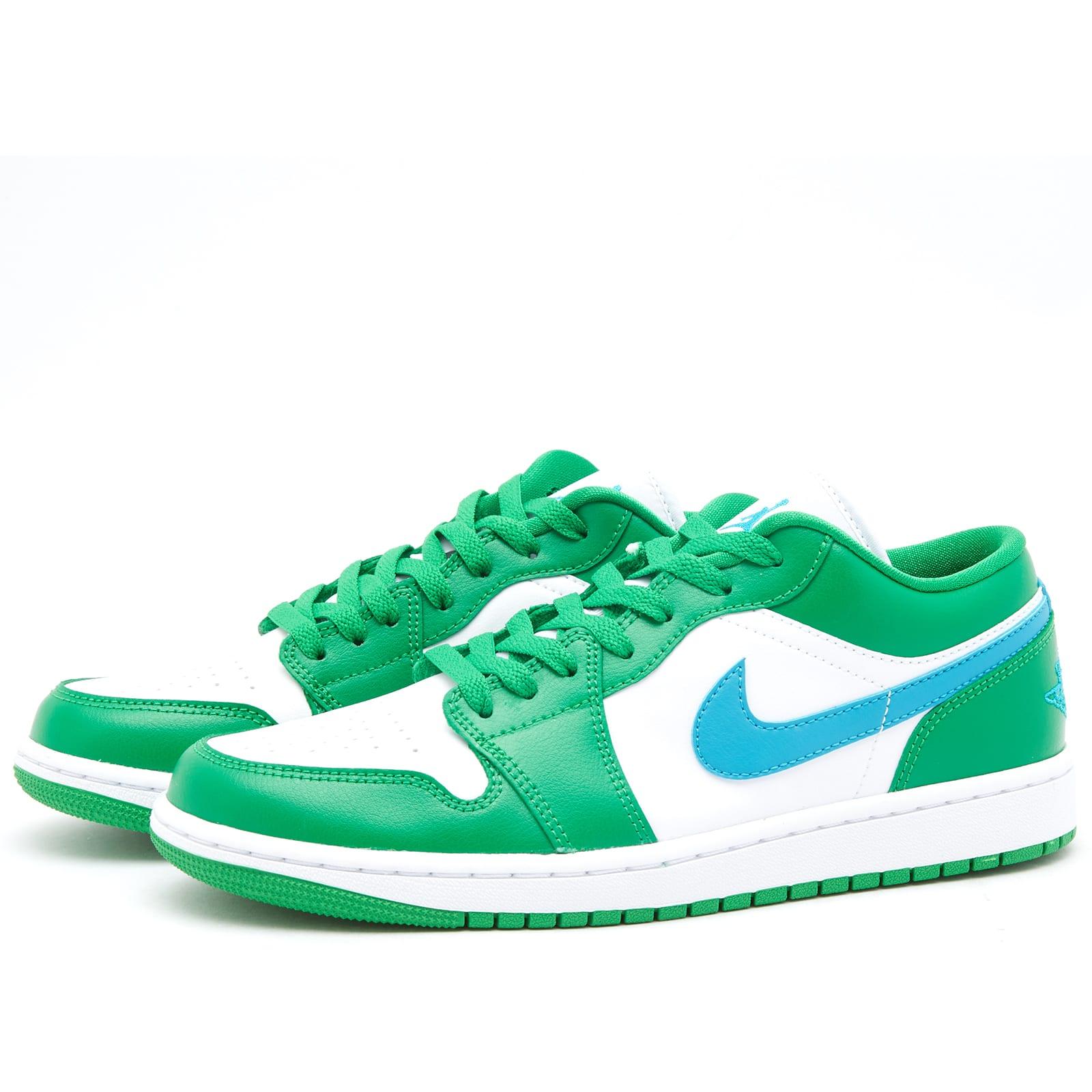 Nike jordan 1 low deals green