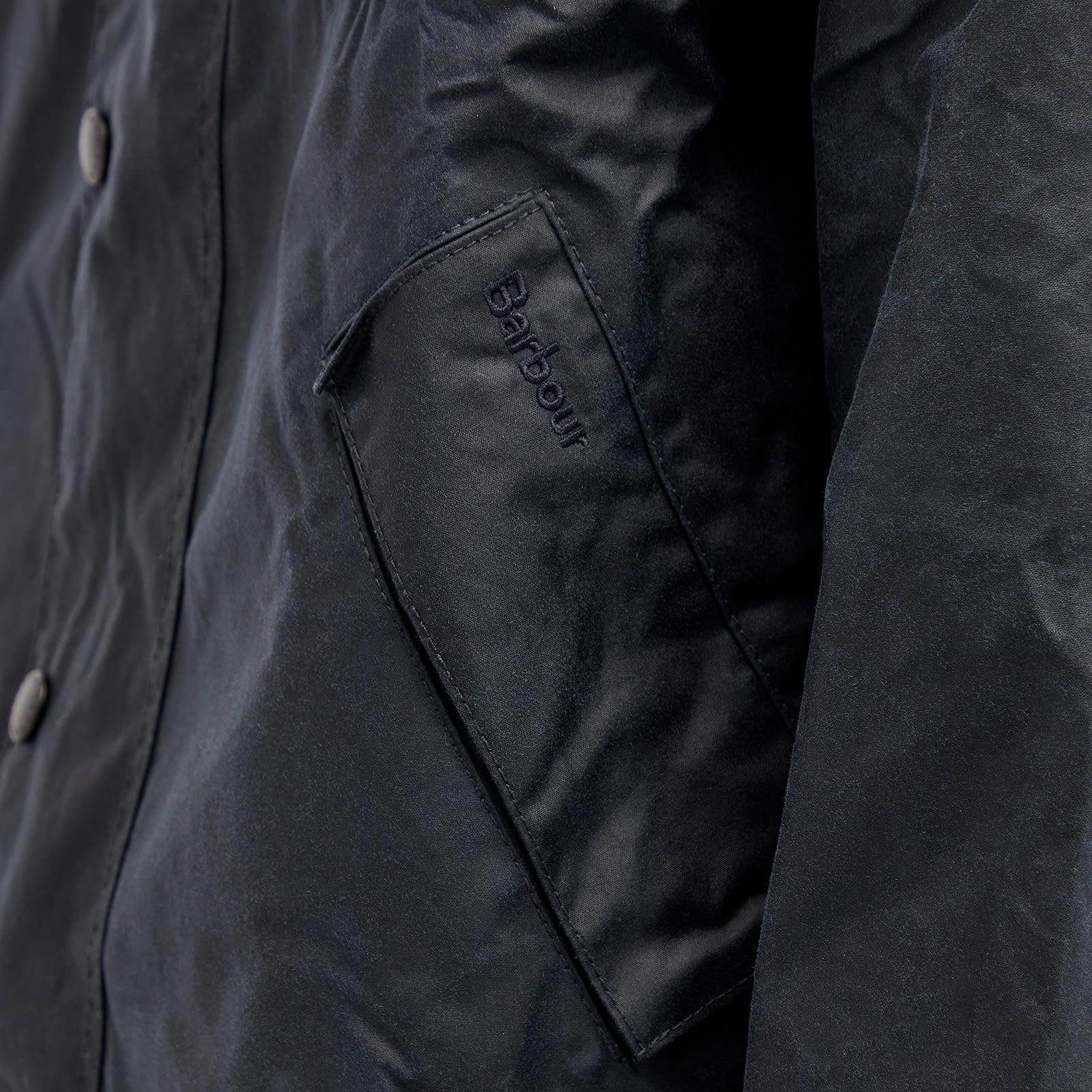 Barbour Transport Wax Jacket in Black for Men | Lyst