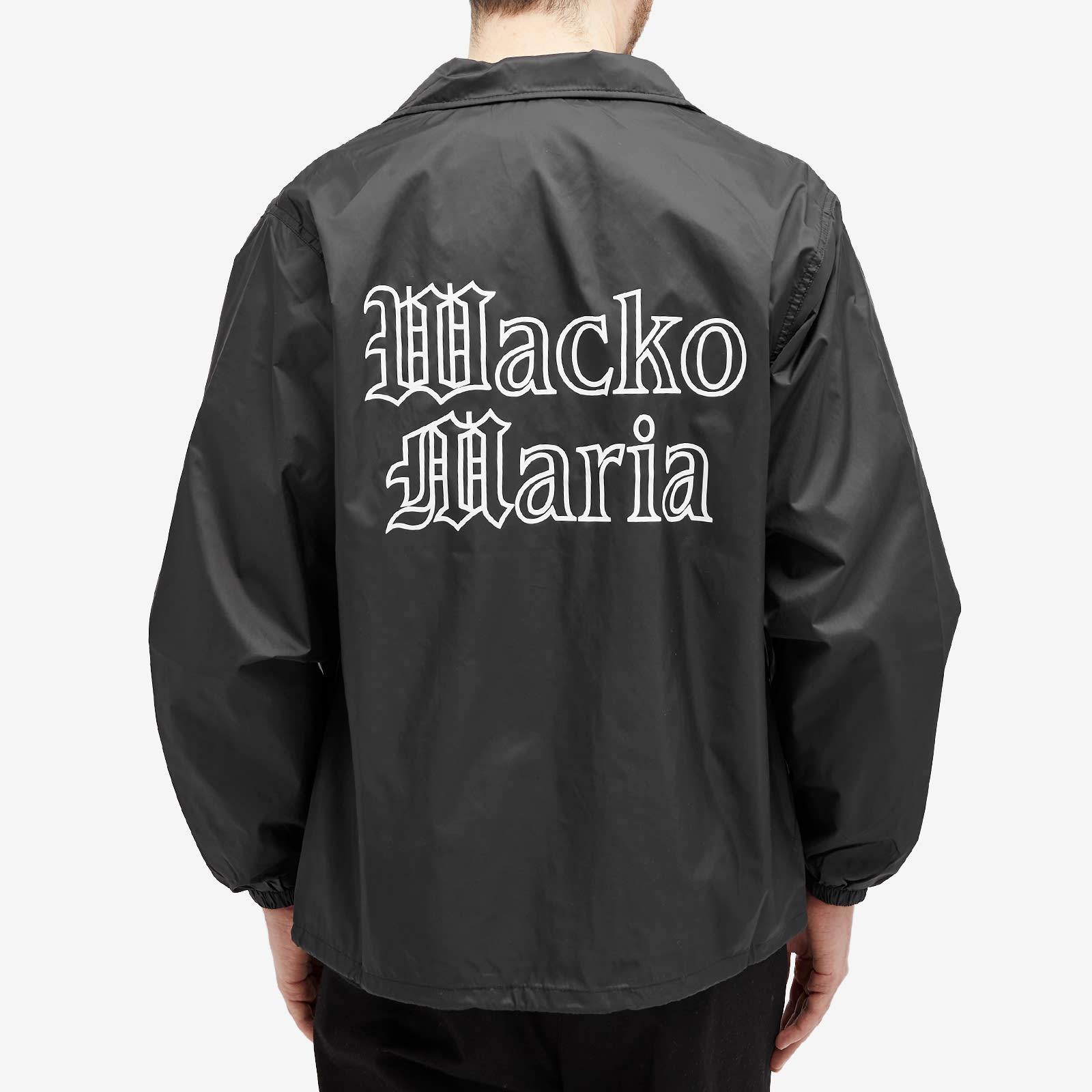 Wacko Maria Gothic Logo Coach Jacket in Black for Men | Lyst Wacko Maria Gothic Logo Coach Jacket in Black for Men | Lyst