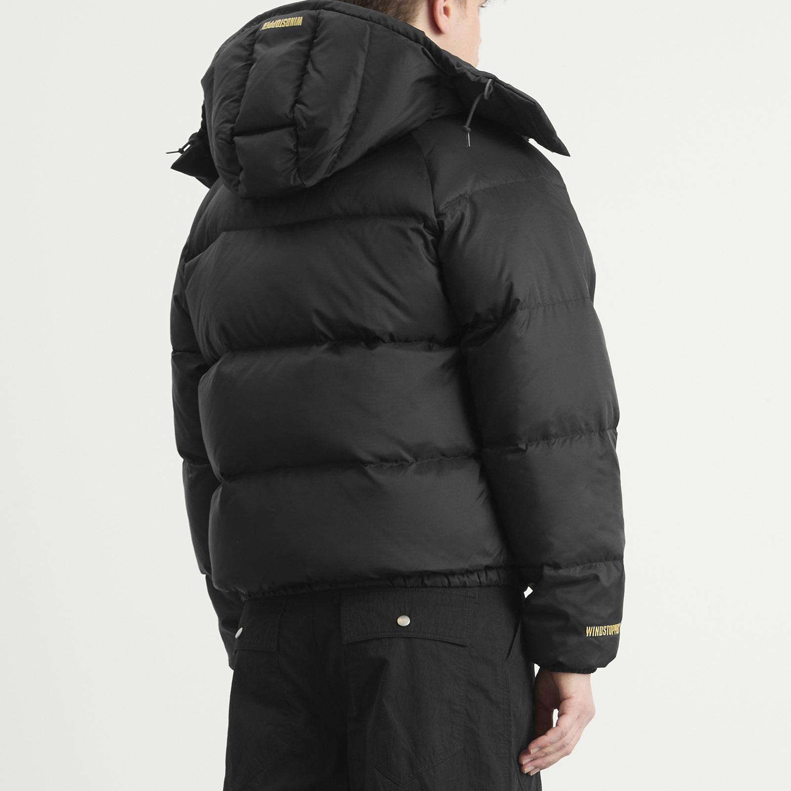 thisisneverthat X Gore-Tex Windstopper Puffer Down Jacket in Black 