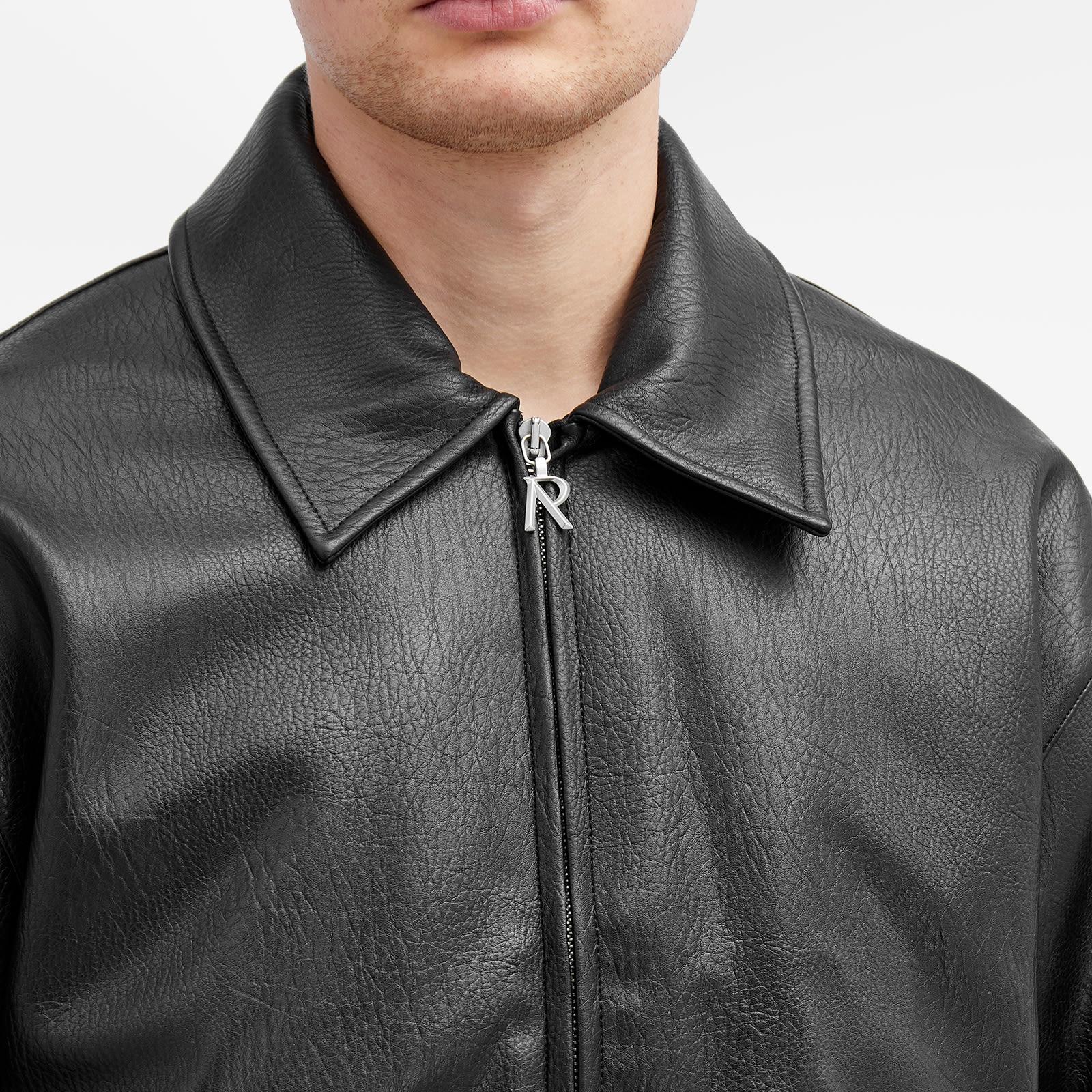 Represent Faux Leather Bomber Jacket in Black for Men Lyst