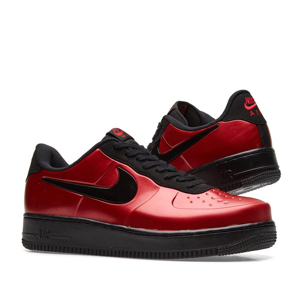 nike air force 1 foamposite pro cup red