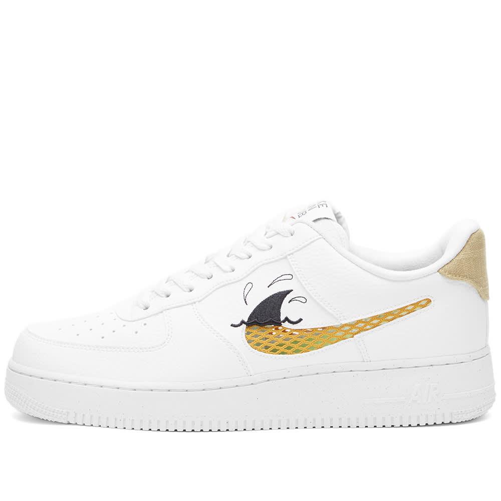 Nike Canvas Air Force 1 '07 Lv8 'out Of Office' Sneakers in White for Men -  Save 42% | Lyst