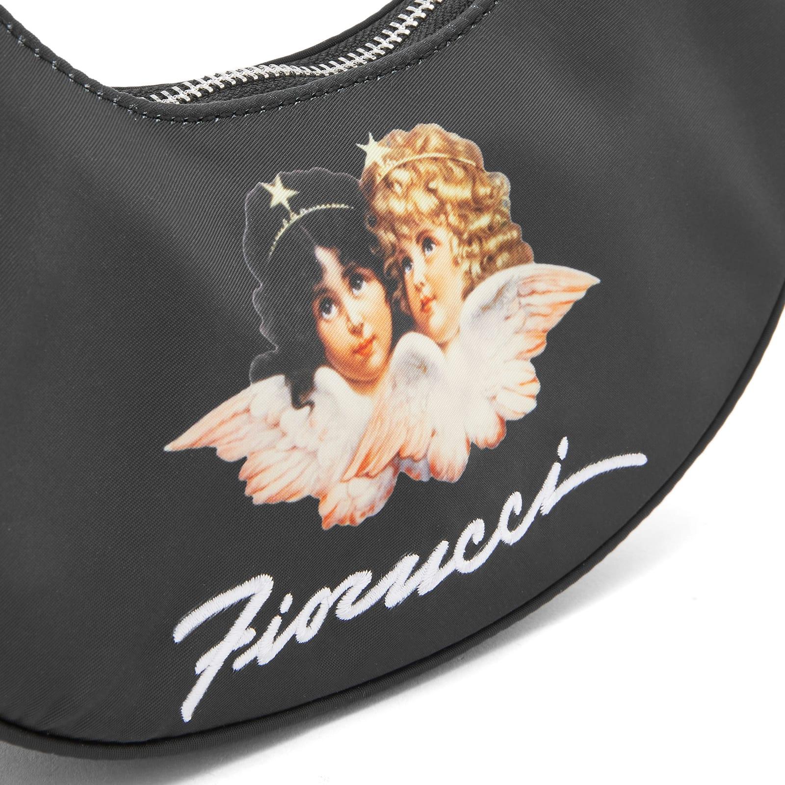 Fiorucci Squiggle Angel Shoulder Bag in Black | Lyst UK