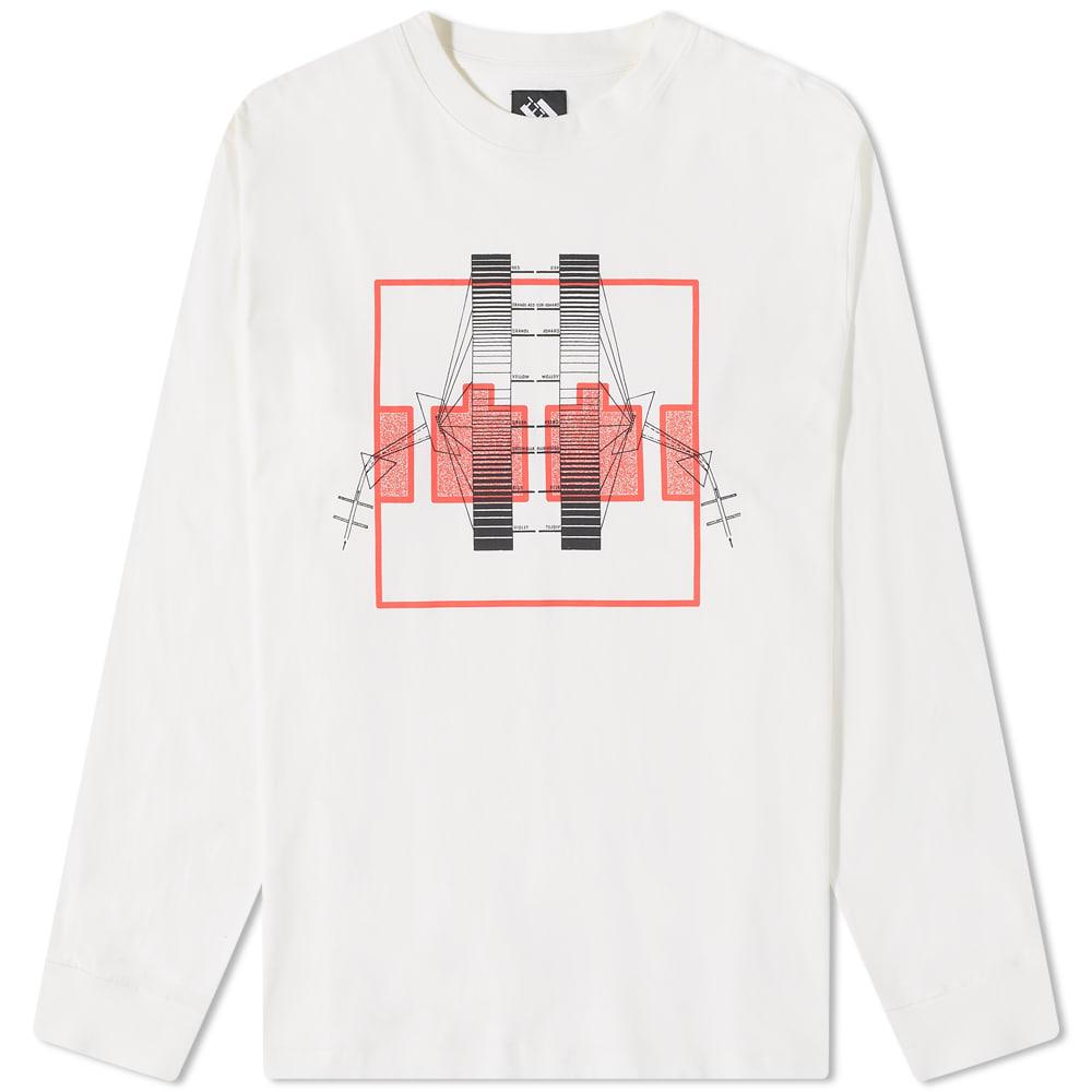 The Trilogy Tapes Long Sleeve Spectrum Block Filter T-shirt in White for  Men | Lyst