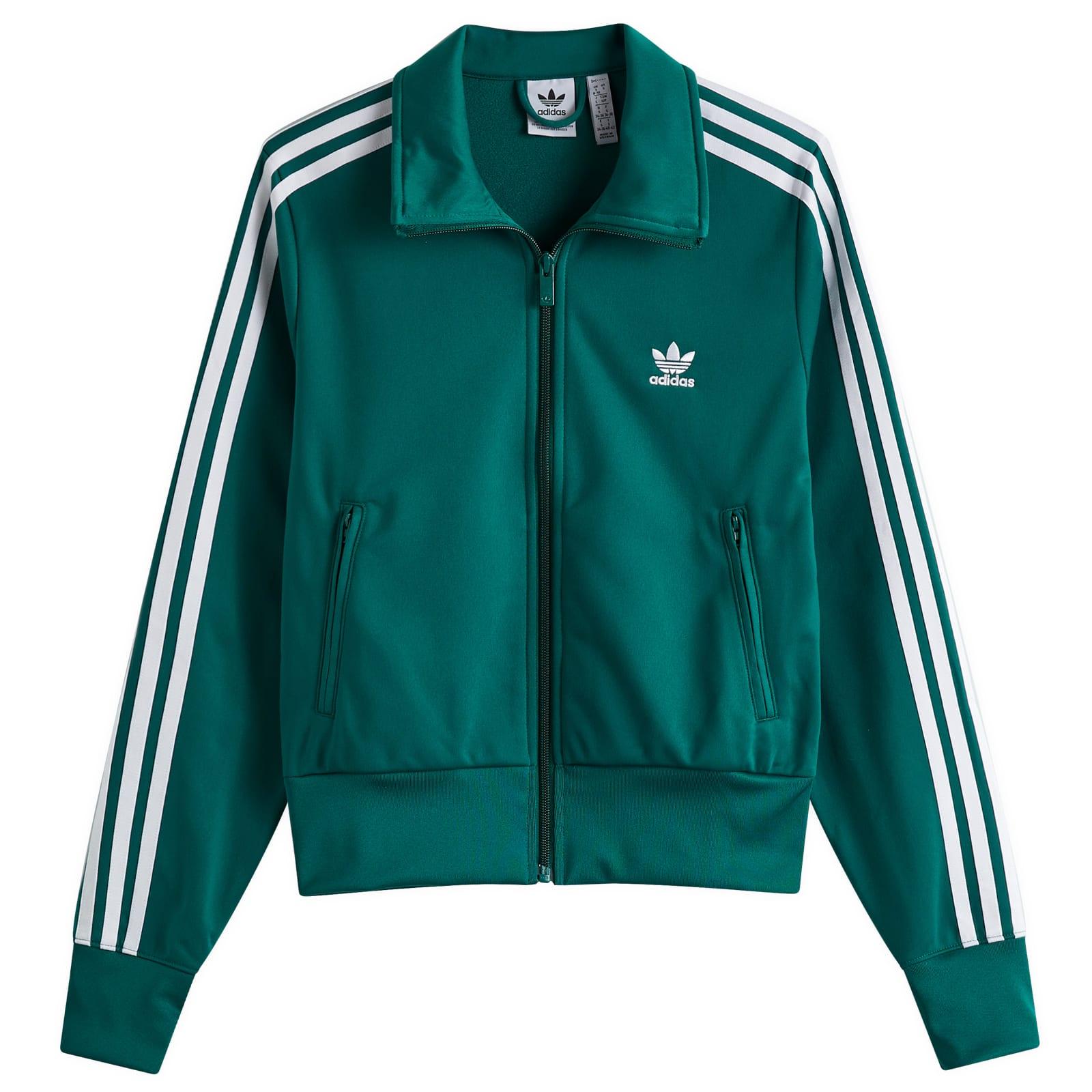 adidas Firebird Track Top in Green Lyst UK