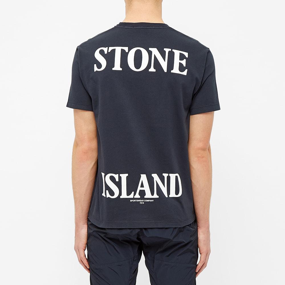 stone island data scan tee