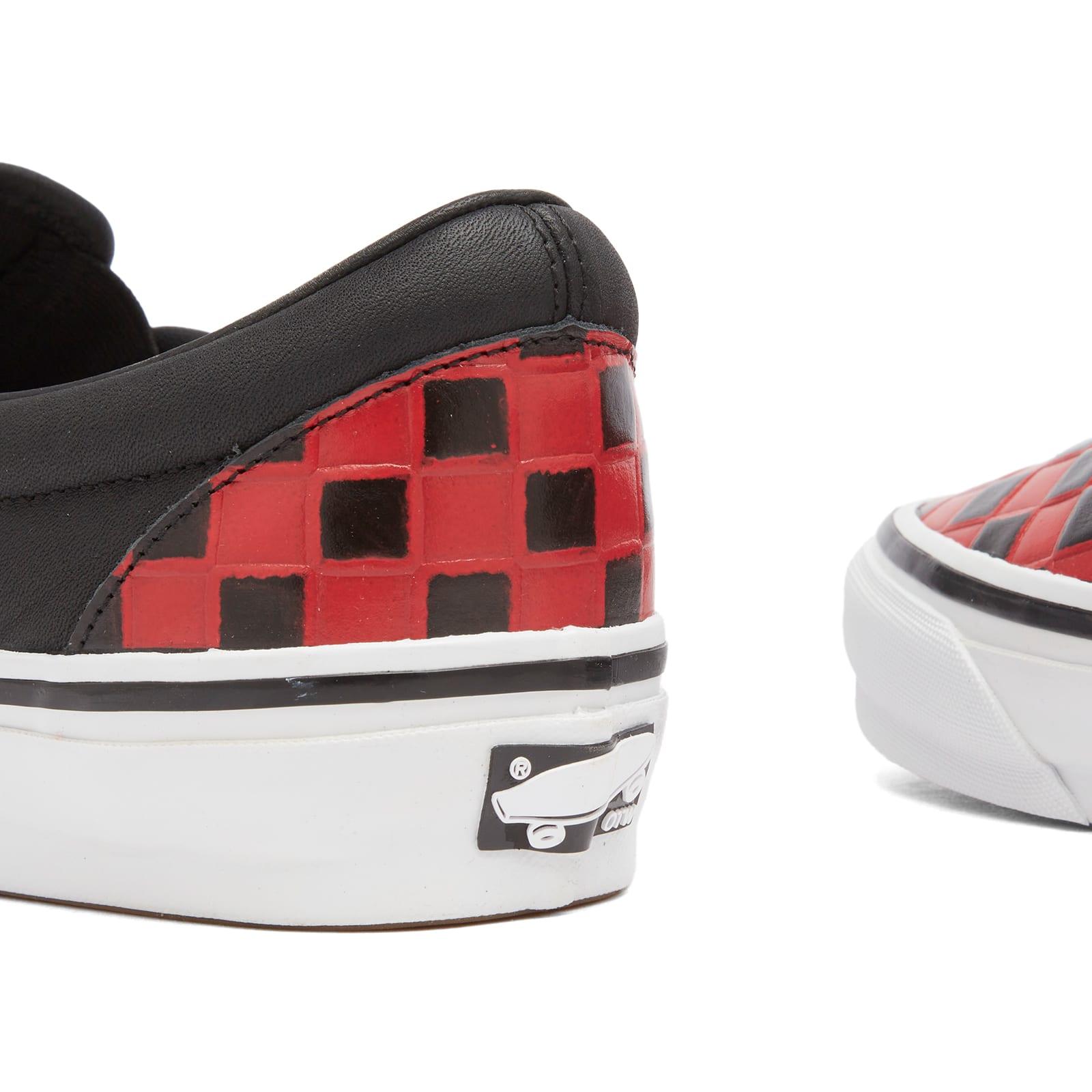 Vans Otw Classic Slip-On 98 Vibram Sneaker in Red | Lyst