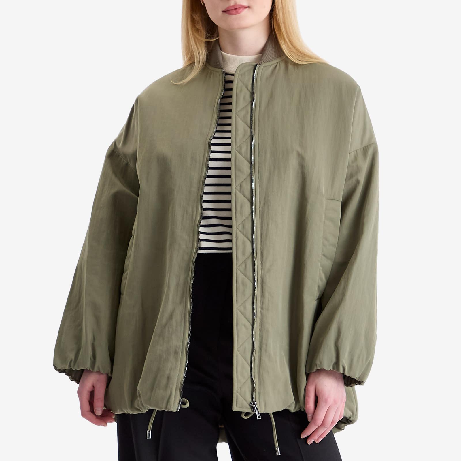 直営♪Weekend Max Mara ボンバージャケット ALBERO Water-repellent twill bomber jacket, sage green | Weekend