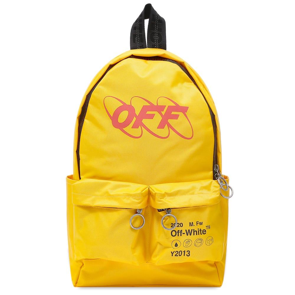 Off-White c/o Virgil Abloh Synthetic Backpacks in Yellow Red (Yellow) for Men - Save 58% - Lyst