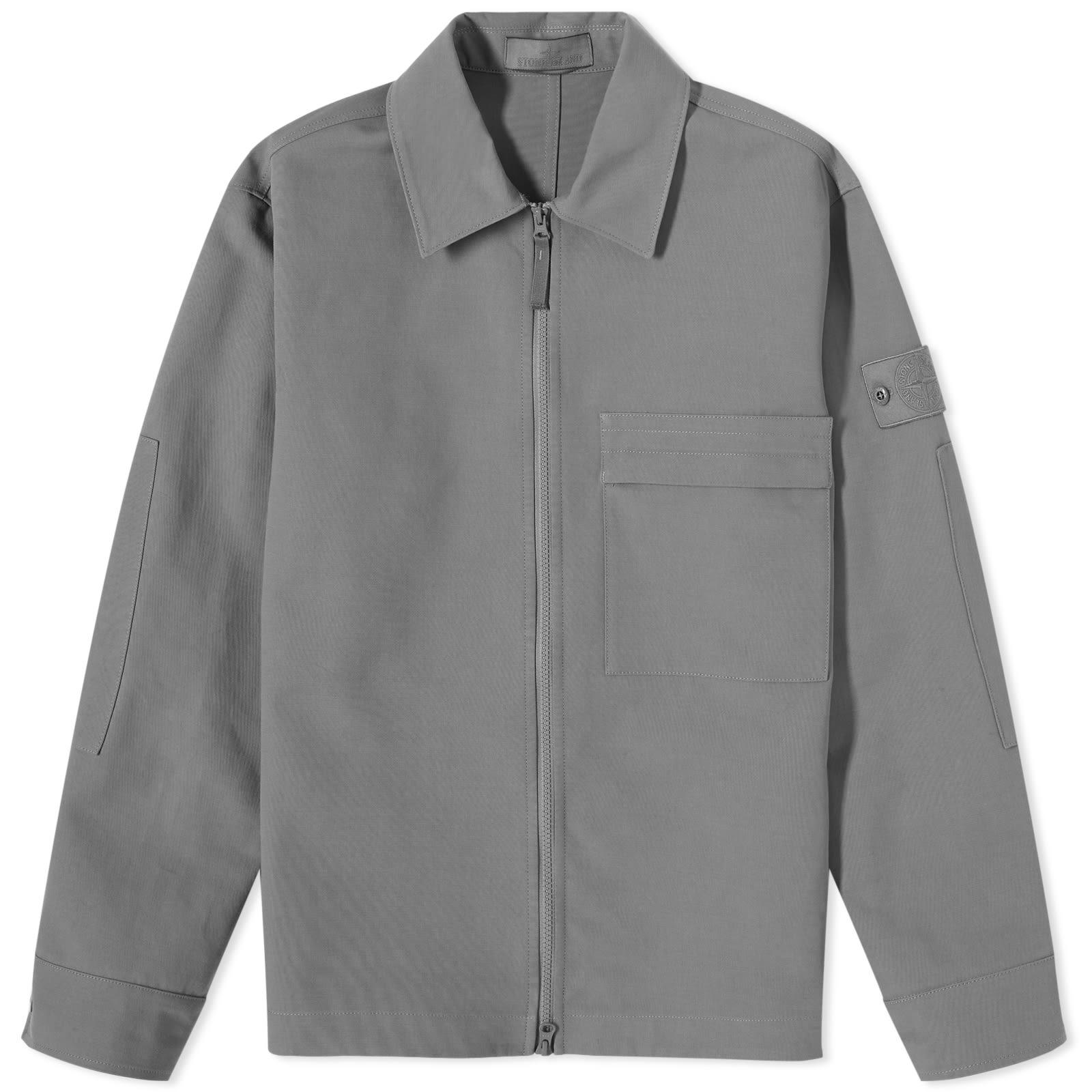 ジャケット・アウター STONE  Ghost Piece Overshirt Gray Stone Island Ghost Overshirt in Grey for Men | Lyst UK
