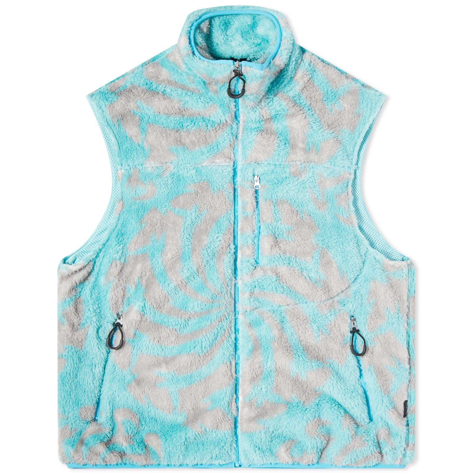 Flagstuff Screw Fleece Vest in Blue for Men | Lyst UK