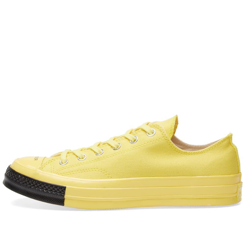converse x undercover yellow