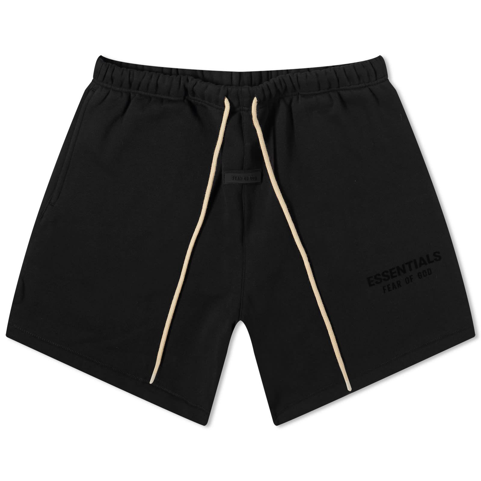 Black Drawstring Shorts by Fear of God on Sale