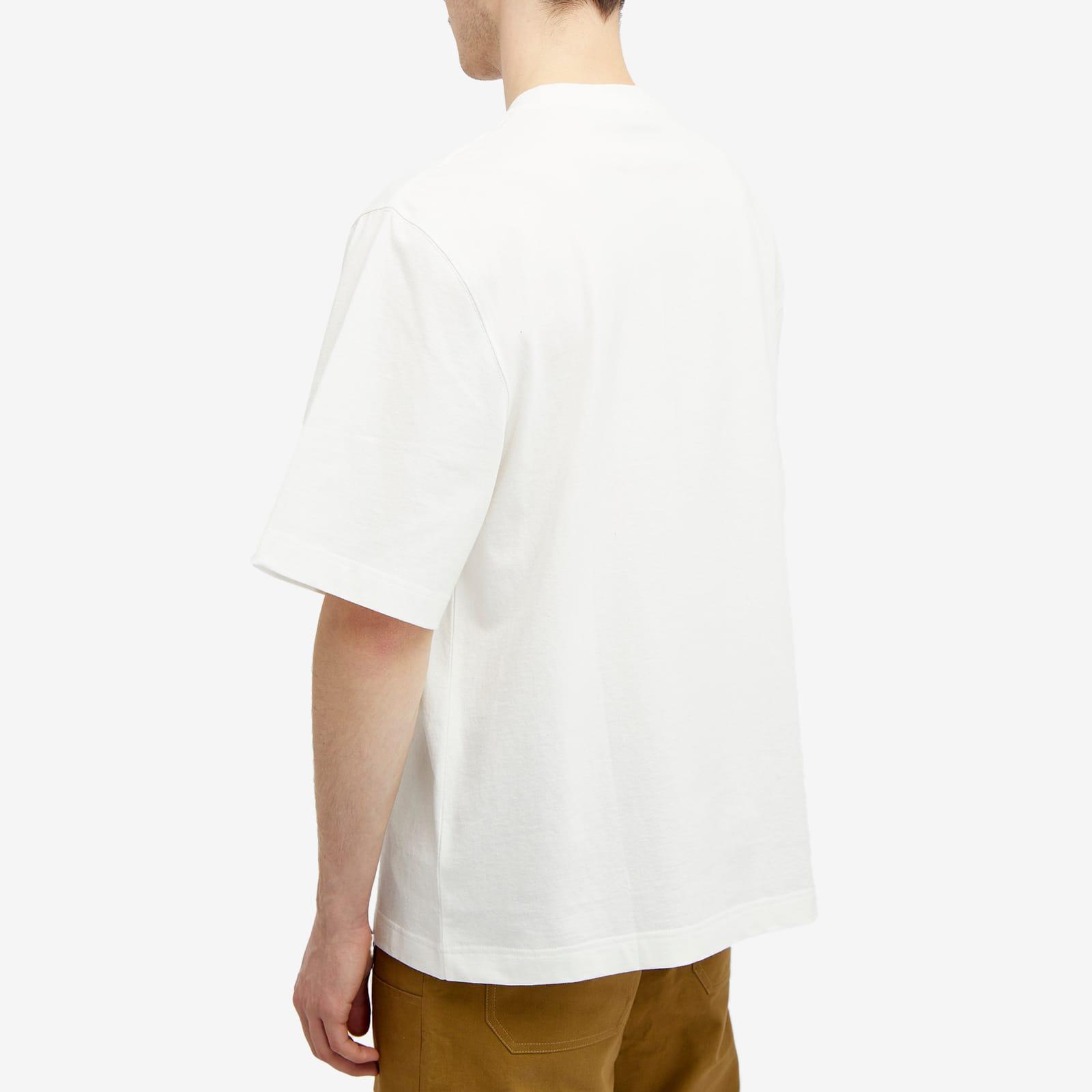【関税込み】Burberry オフホワイト Rose Tシャツ 関税込み】Burberry オフホワイト Rose Tシャツ (Burberry/T