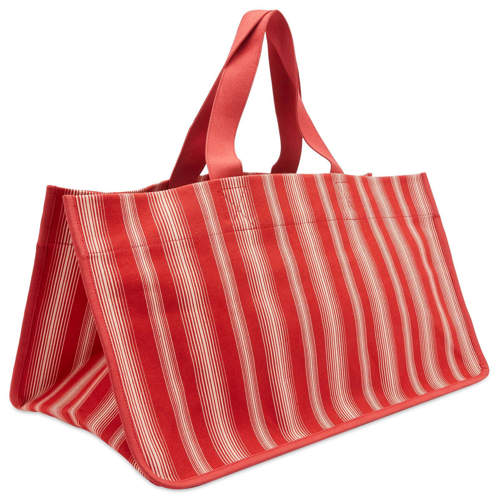 BODE トートバッグ BODE Men's Laundry Tote Bag in Natural/Black Bode