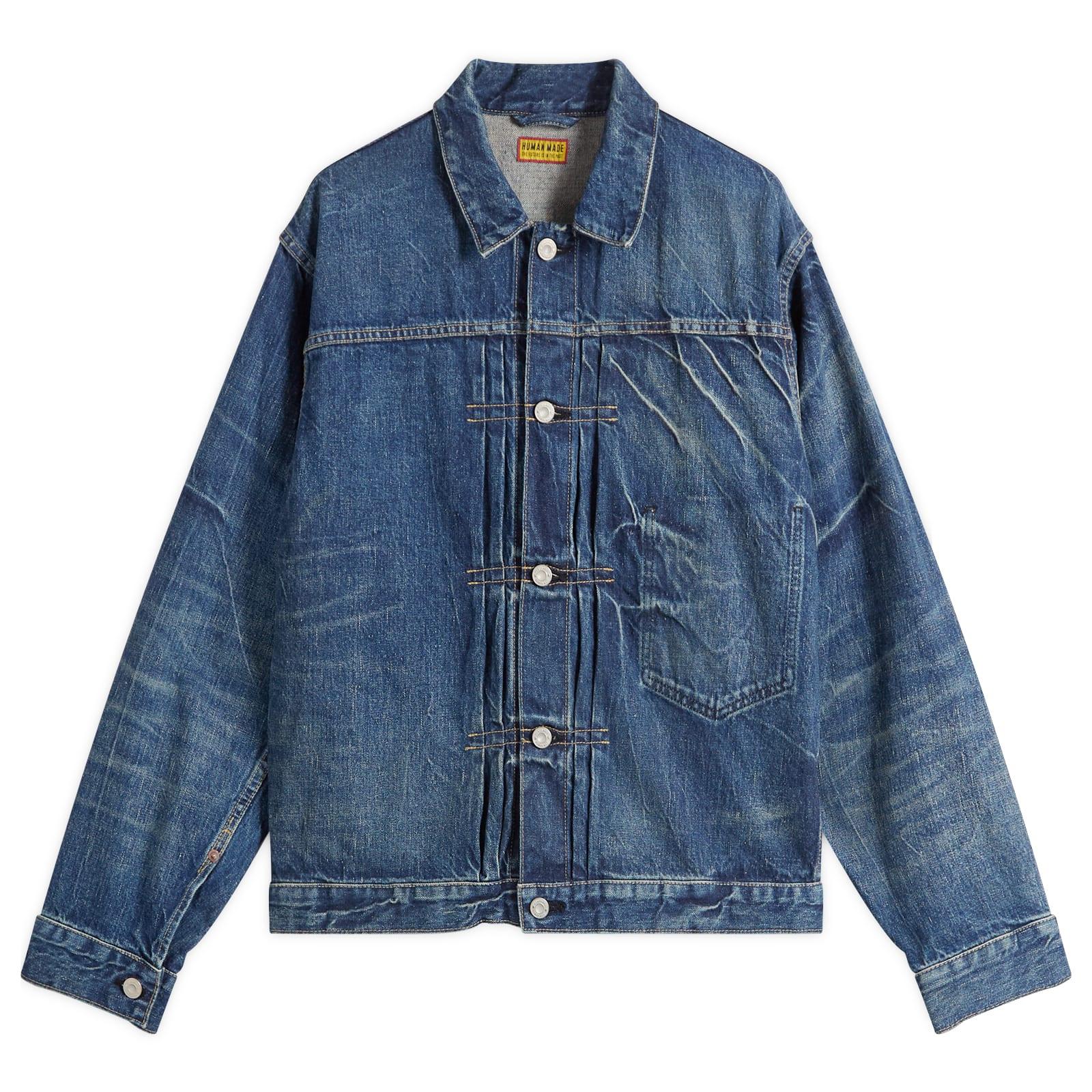Human Made Future Denim Work Jacket in Blue for Men | Lyst