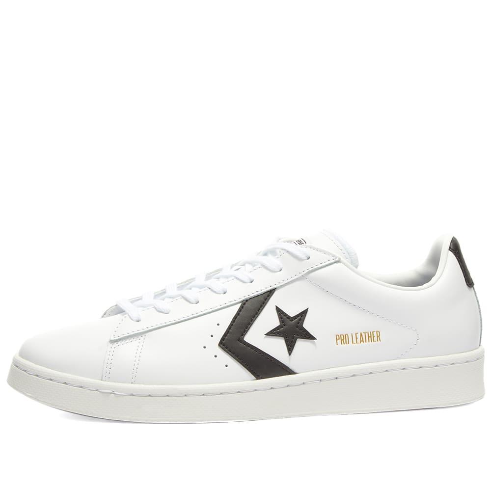 converse ox leather white