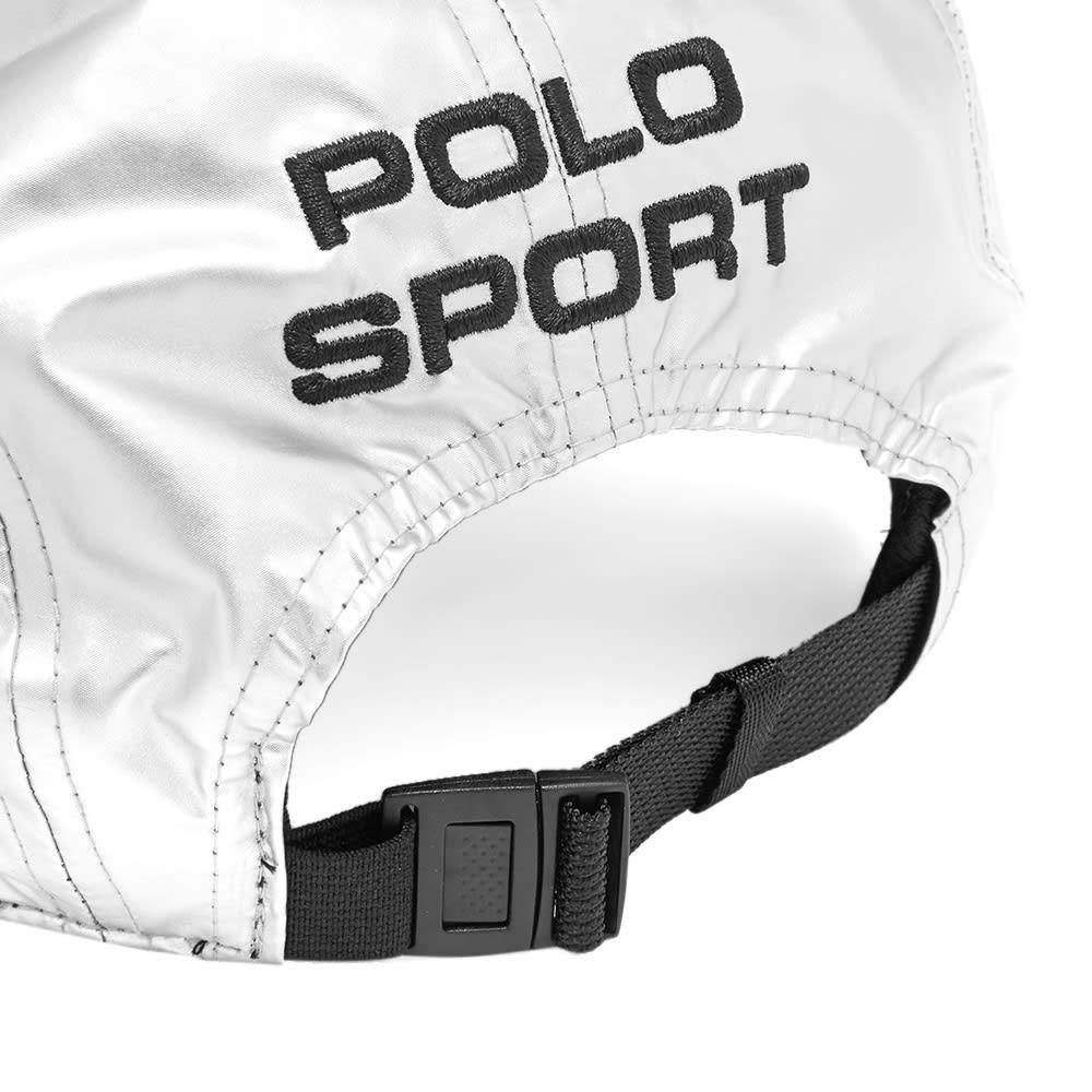 polo sport silver 5 panel cap