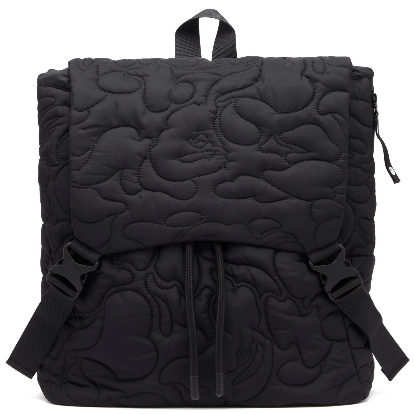 A Bathing Ape Neon Camo Quilted Backpack in Black Lyst