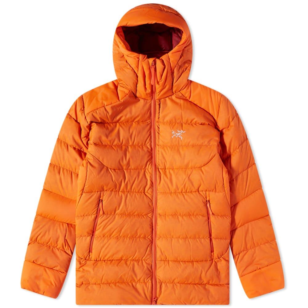Arc'teryx Thorium Hooded Jacket in Orange for Men | Lyst