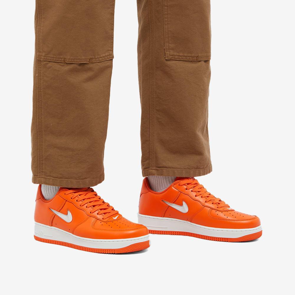 Nike Air Force 1 Low Retro - Safety Orange / Summit White 9