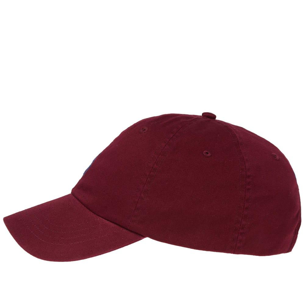 burgundy polo hat