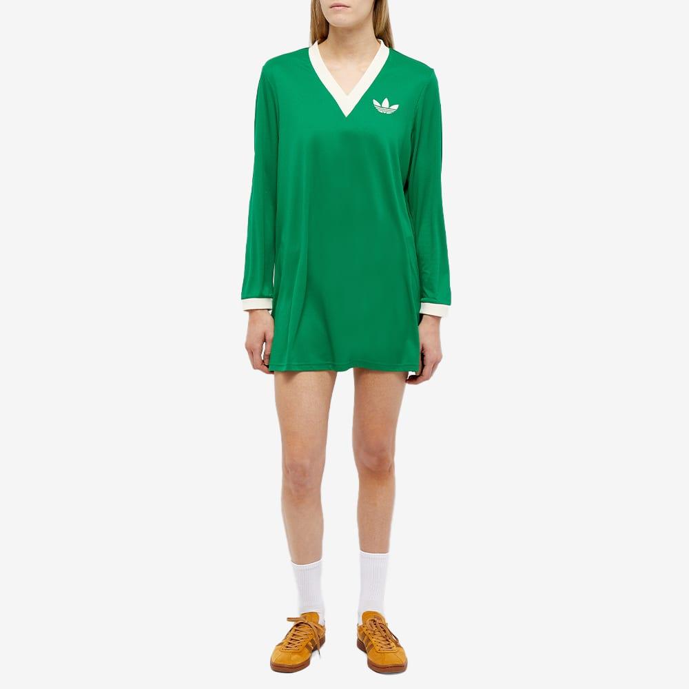 adidas Adicolor 70s Cali T-shirt Dress in Green | Lyst