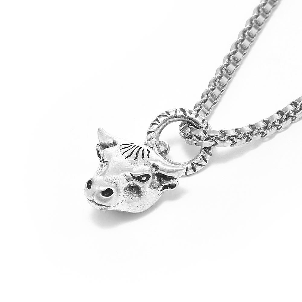 gucci bull head necklace