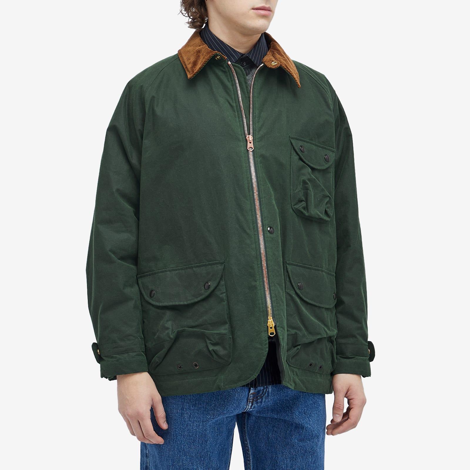 Drake Waxed Green Jacket Water Repellent Waxed Cotton Coverall Jacket