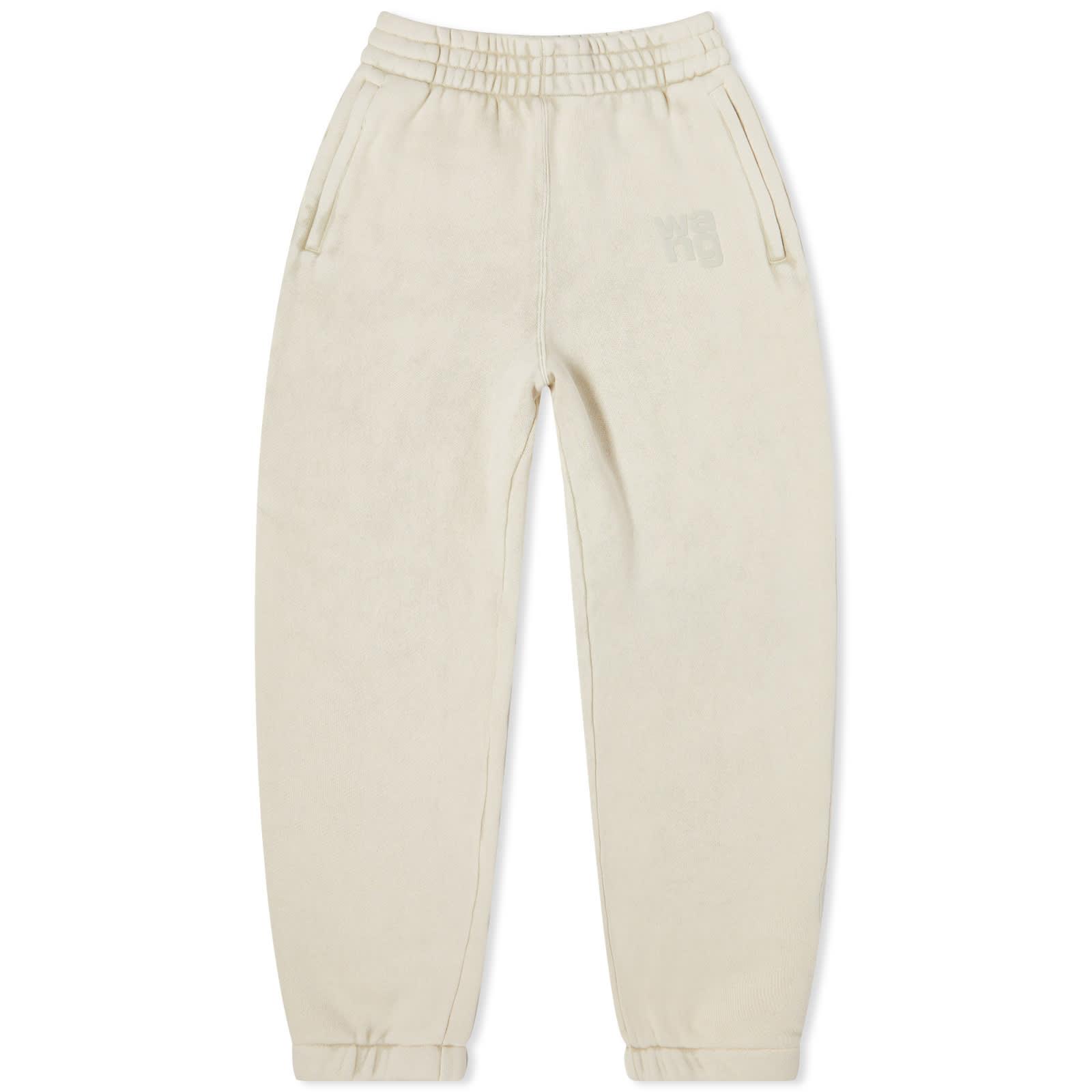 Alexander Wang Essential Classic Puff Paint Logo Sweat Pant in Natural ...