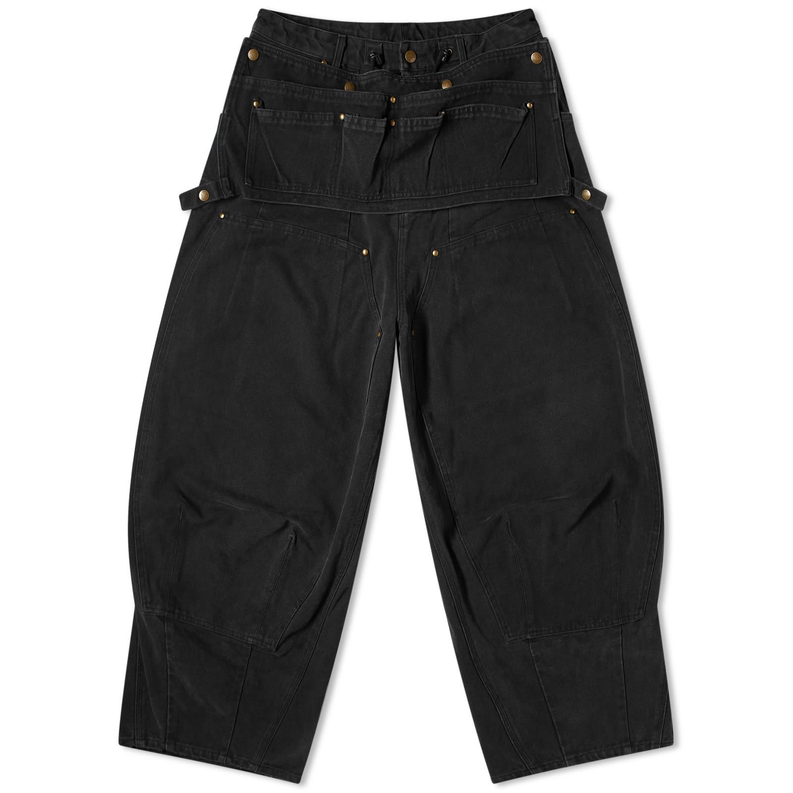 Needles FW23 NARROW TRACK PANT - POLY SMOOTH / NVY -NUBIAN