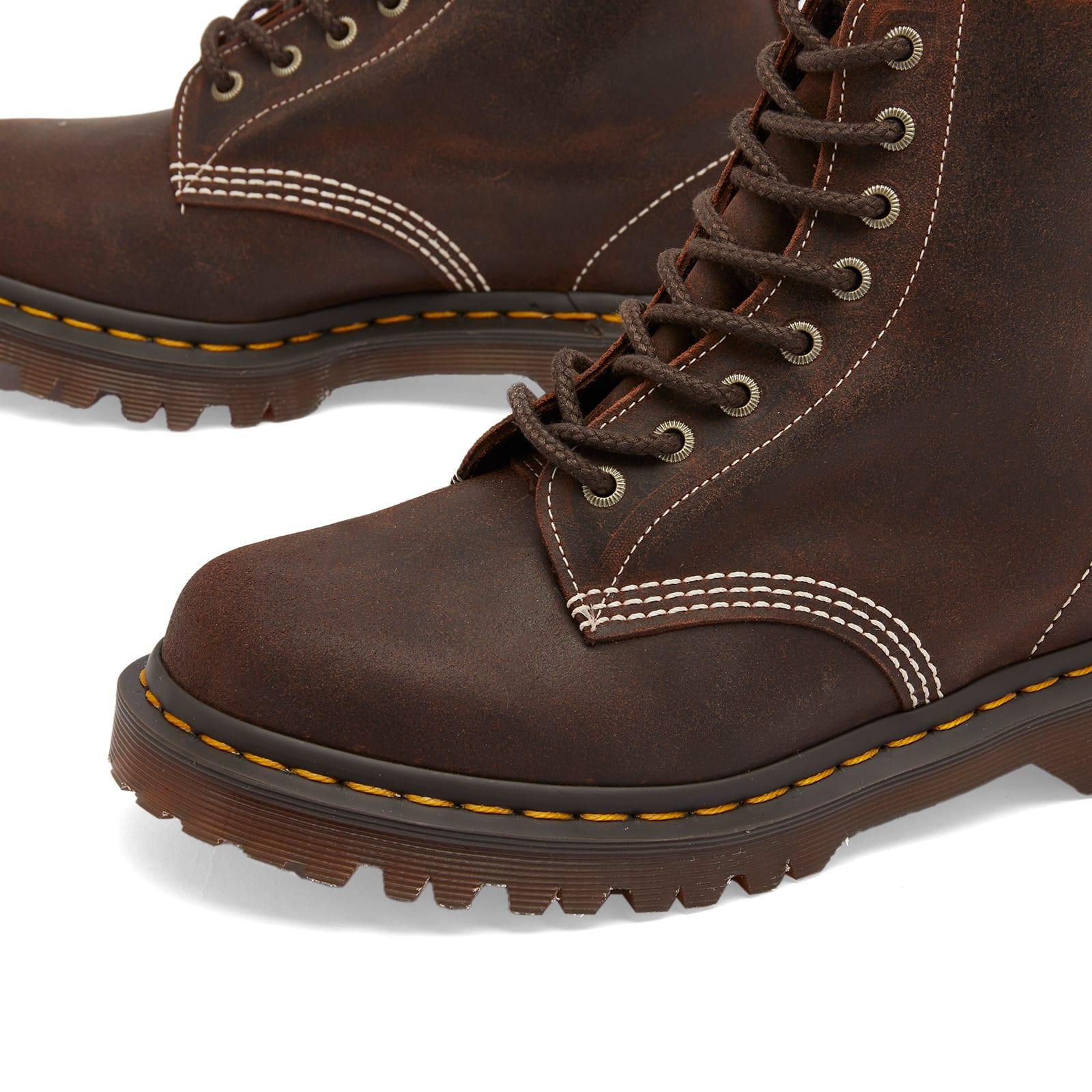 Dr. Martens 1460 Wax Commander Boot Sneakers in Brown Lyst