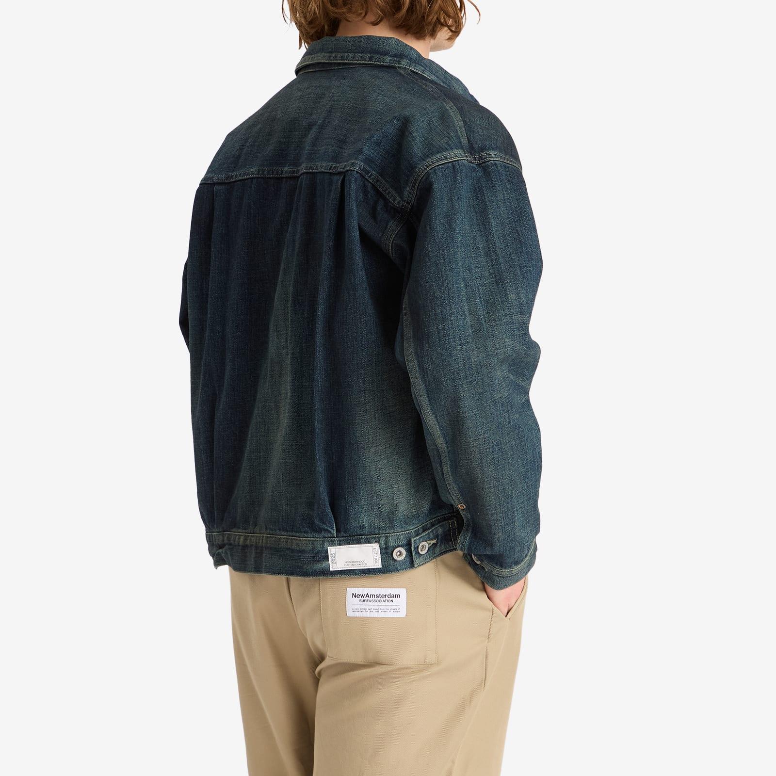 ジャケット・アウター 25ss NEIGHBORHOOD WASHED DENIM TYPE-2 Neighborhood: Blue Washed Type-2 Denim Jacket | SSENSE Canada