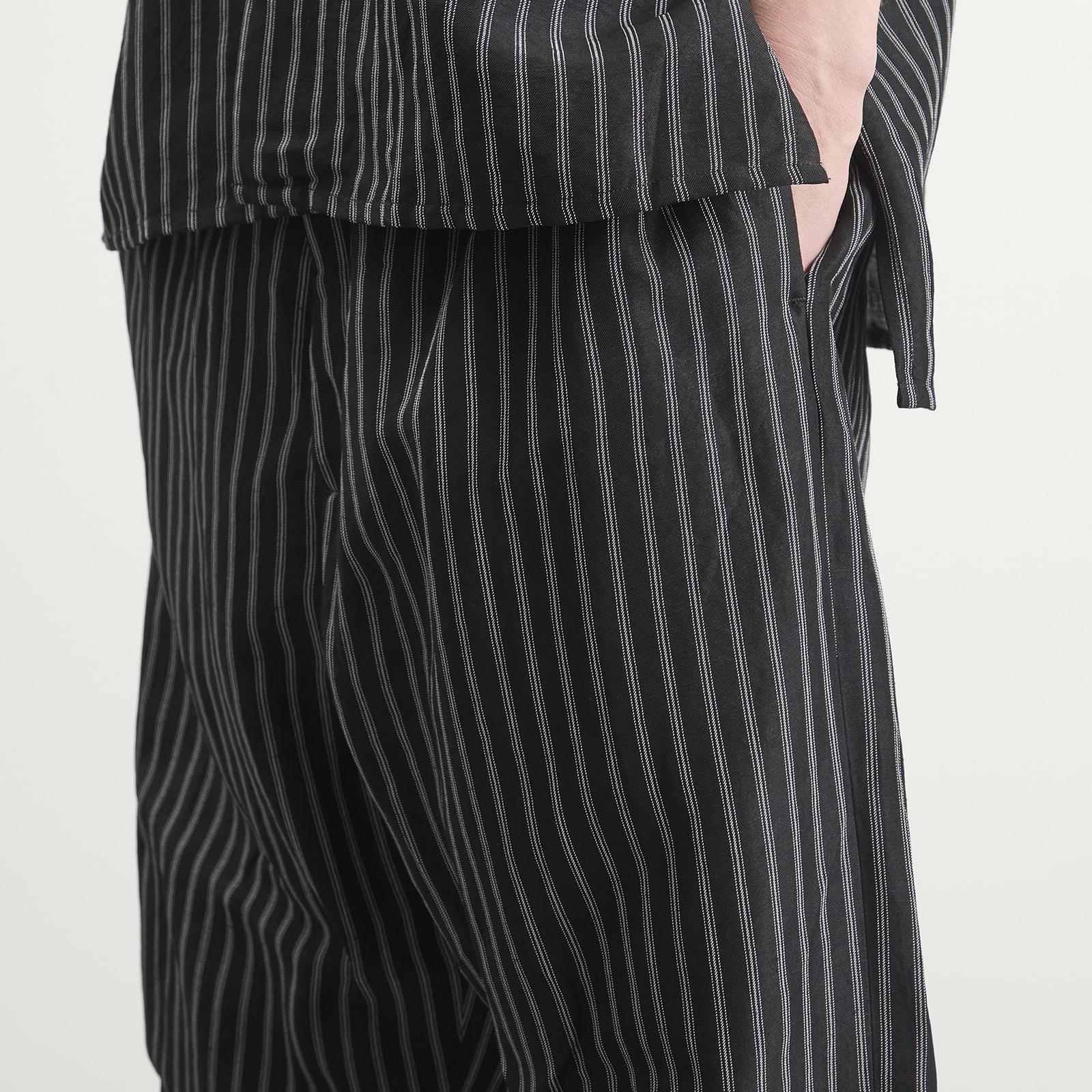 Willy Chavarria Toluca Pinstripe Pant in Grey for Men | Lyst UK