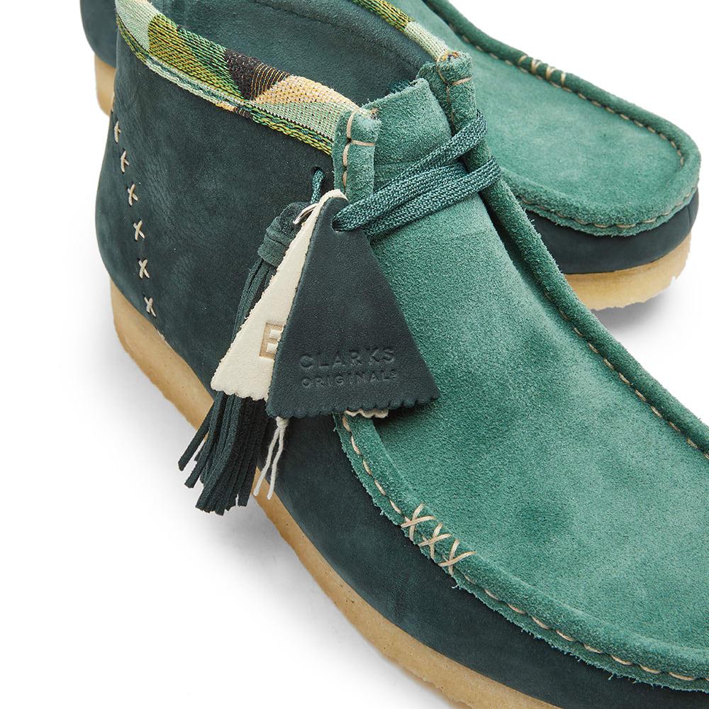 Clarks End. X Originals Wallabee Boot 'artisan Craft' in Green for