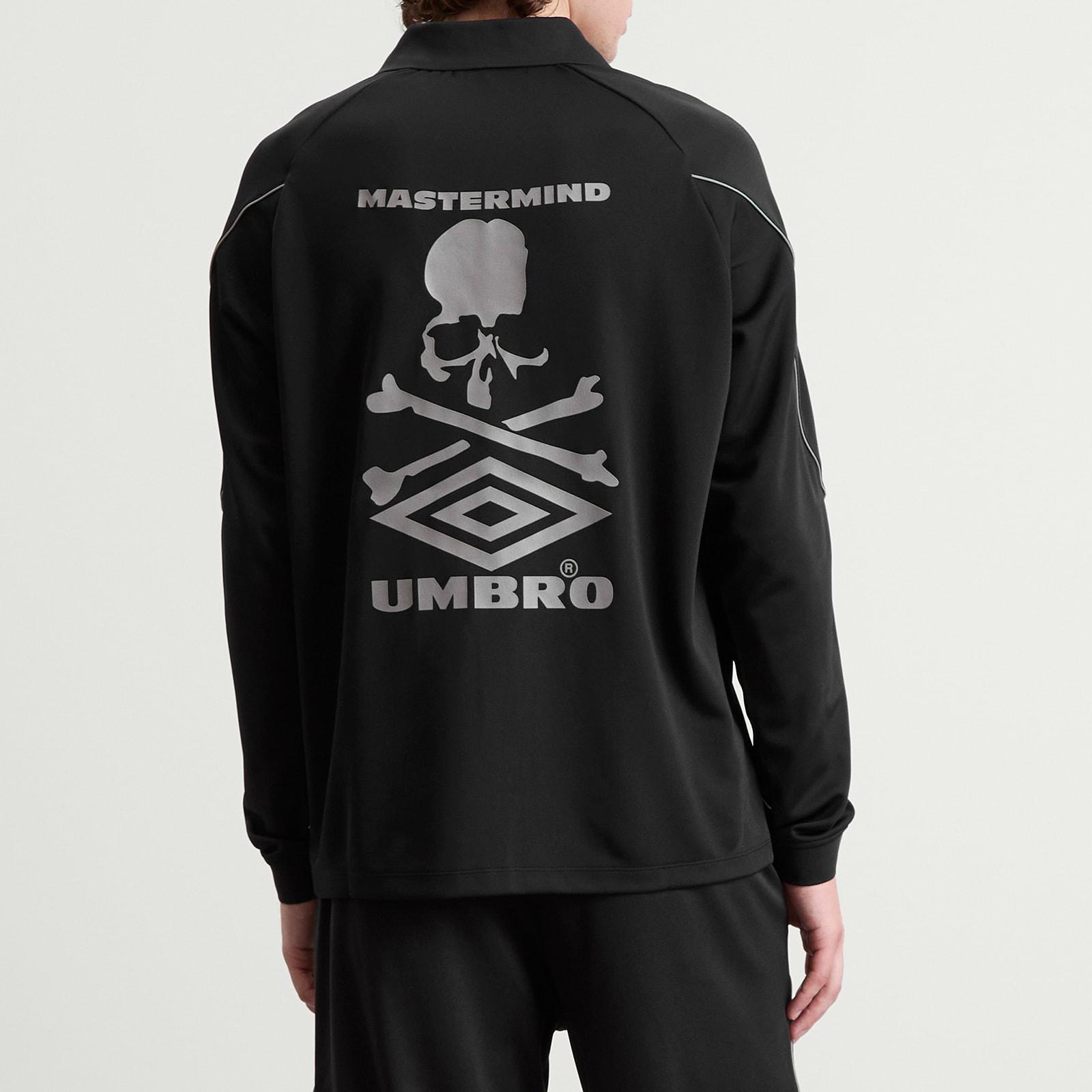 MASTERMIND WORLD X Umbro Long Sleeve Game Shirt in Black for Men