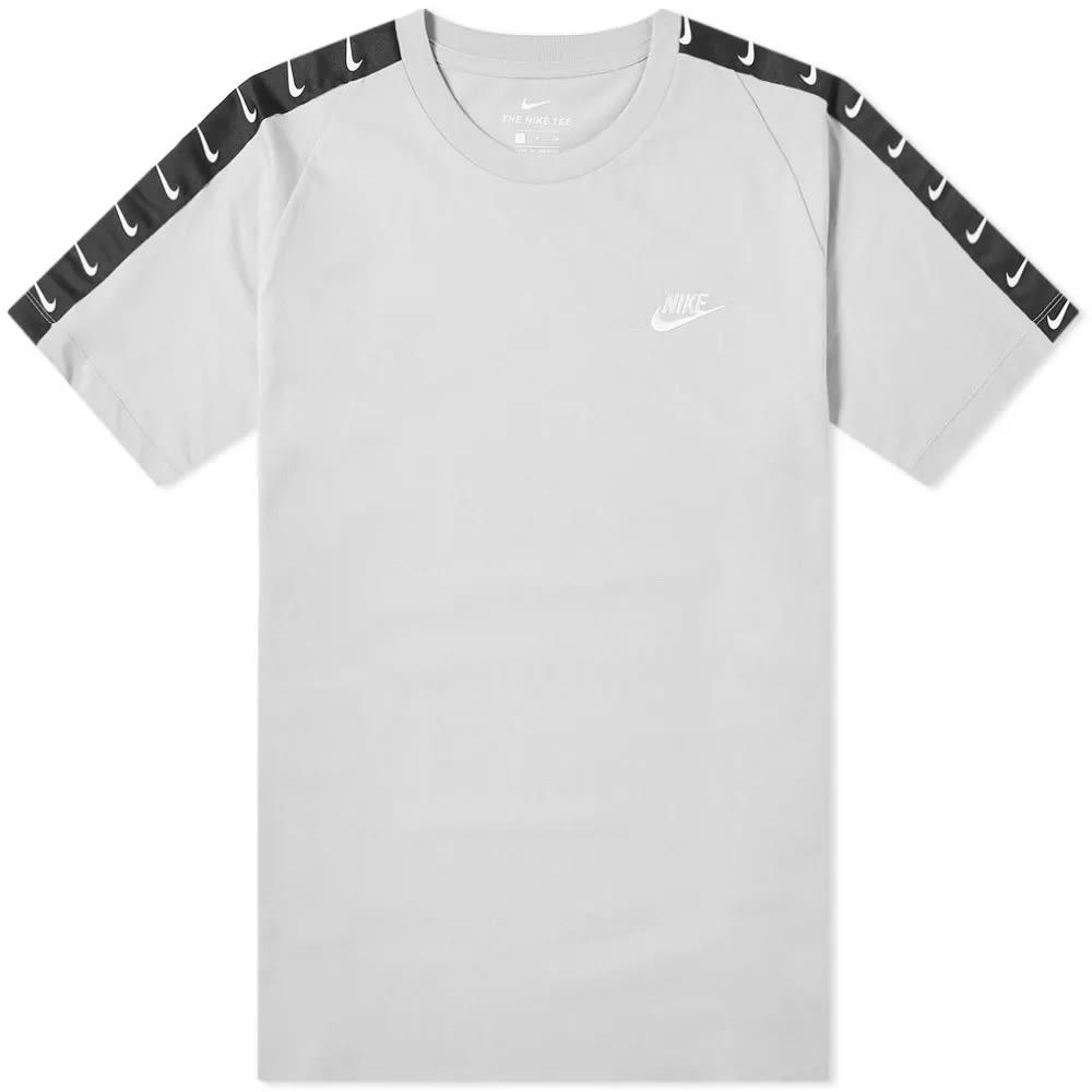 Nike Cotton Futura Tape Tee in Grey (Gray) for Men - Lyst