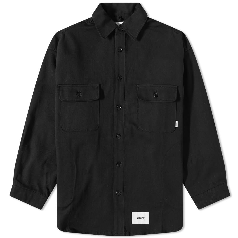 WTAPS Wcpo 02 Cotton Twill Shirt in Black for Men | Lyst Canada