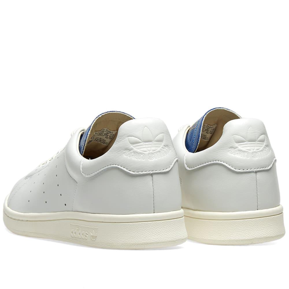 stan smith blue thread