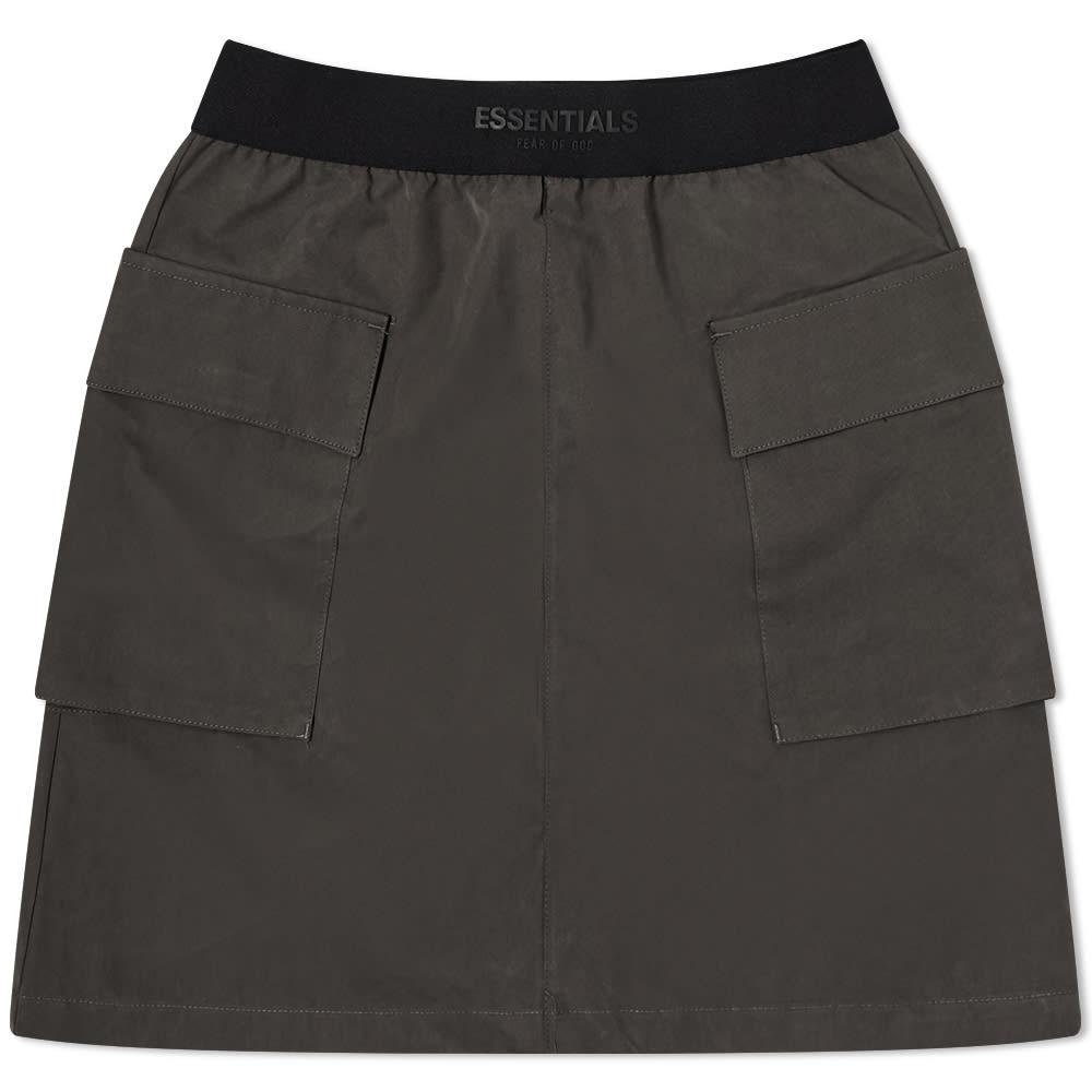 Fear of God ESSENTIALS Cargo Skirt in Black | Lyst