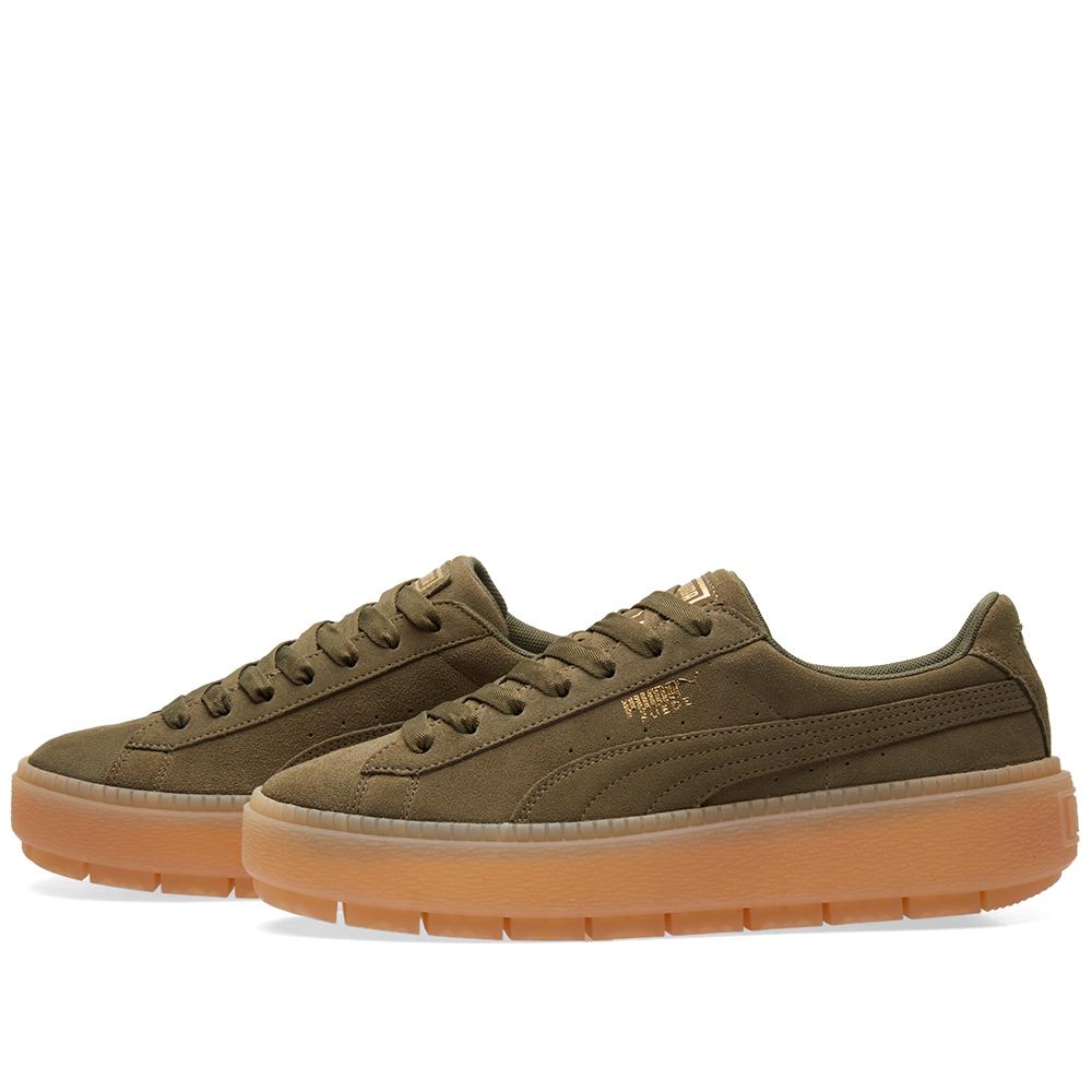 puma suede platform rugged