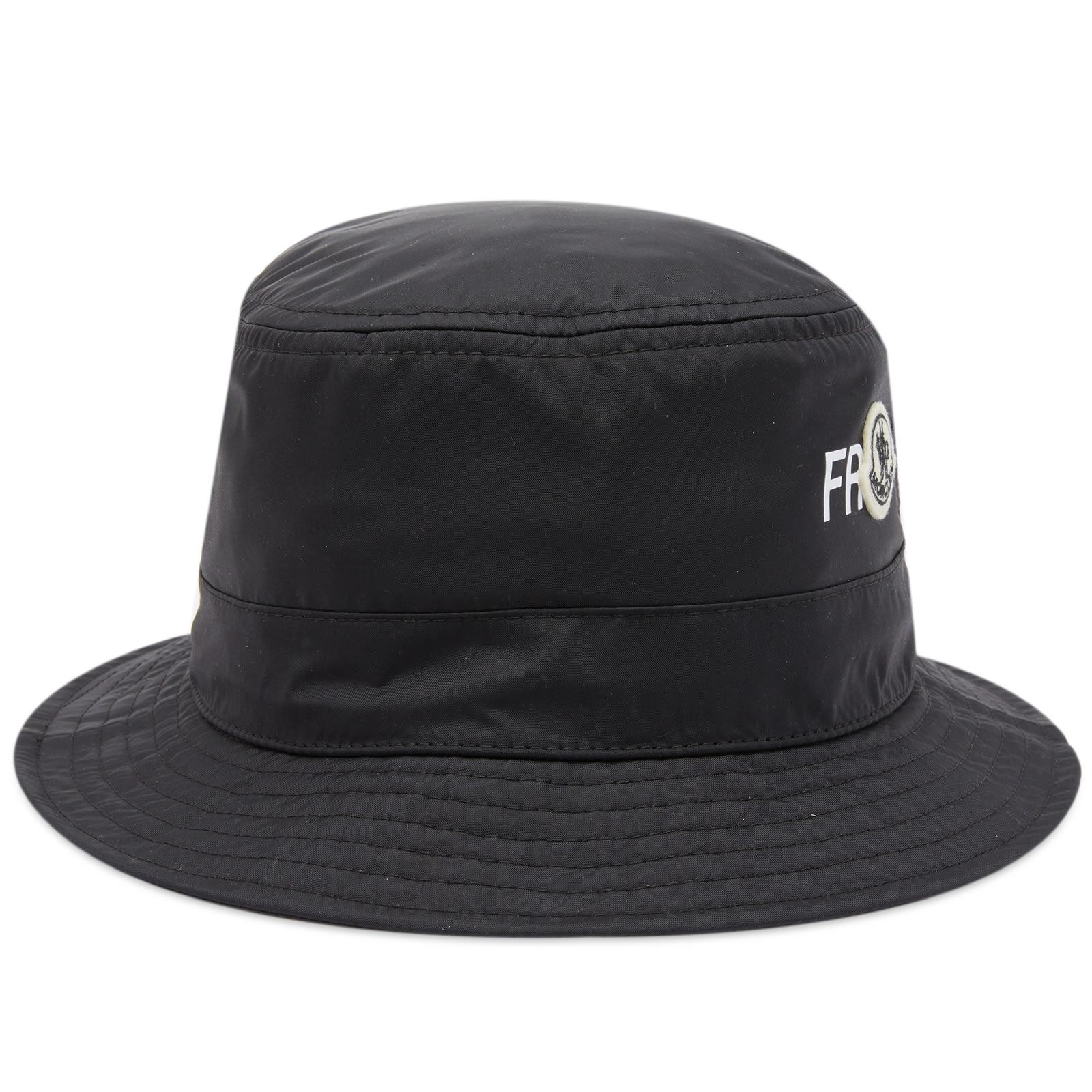 Moncler Genius X Fragment Bucket Hat in Black for Men | Lyst