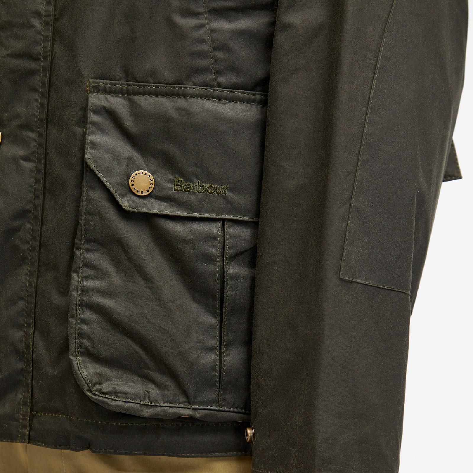 Barbour Heritage Wax Deck Jacket in Green for Men Lyst