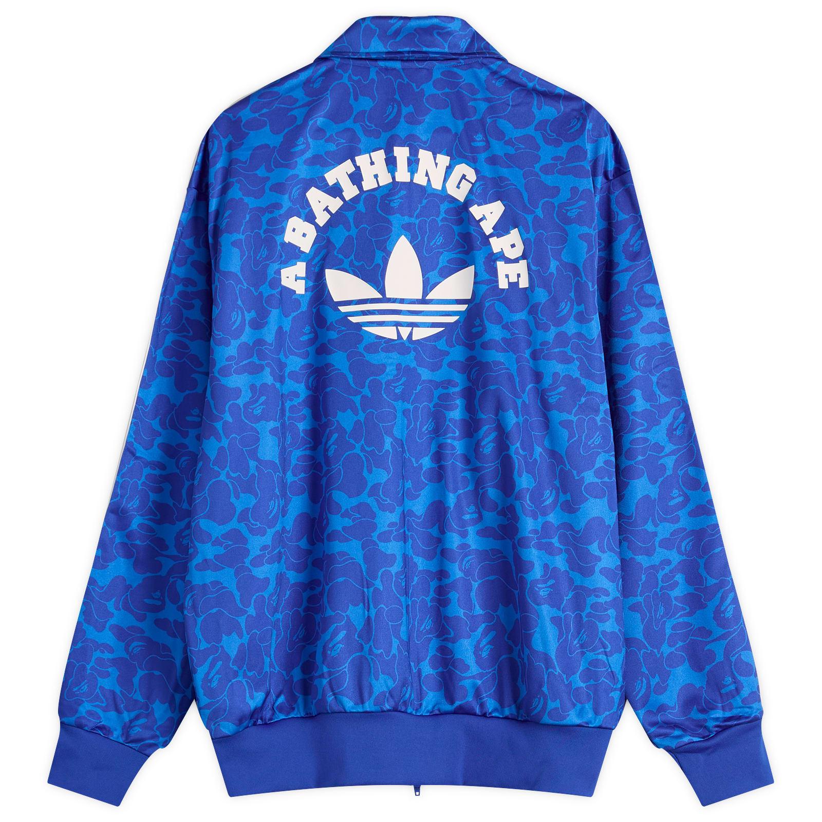 adidas X Bape Firebird Tracktop in Blue Lyst - Main Image
