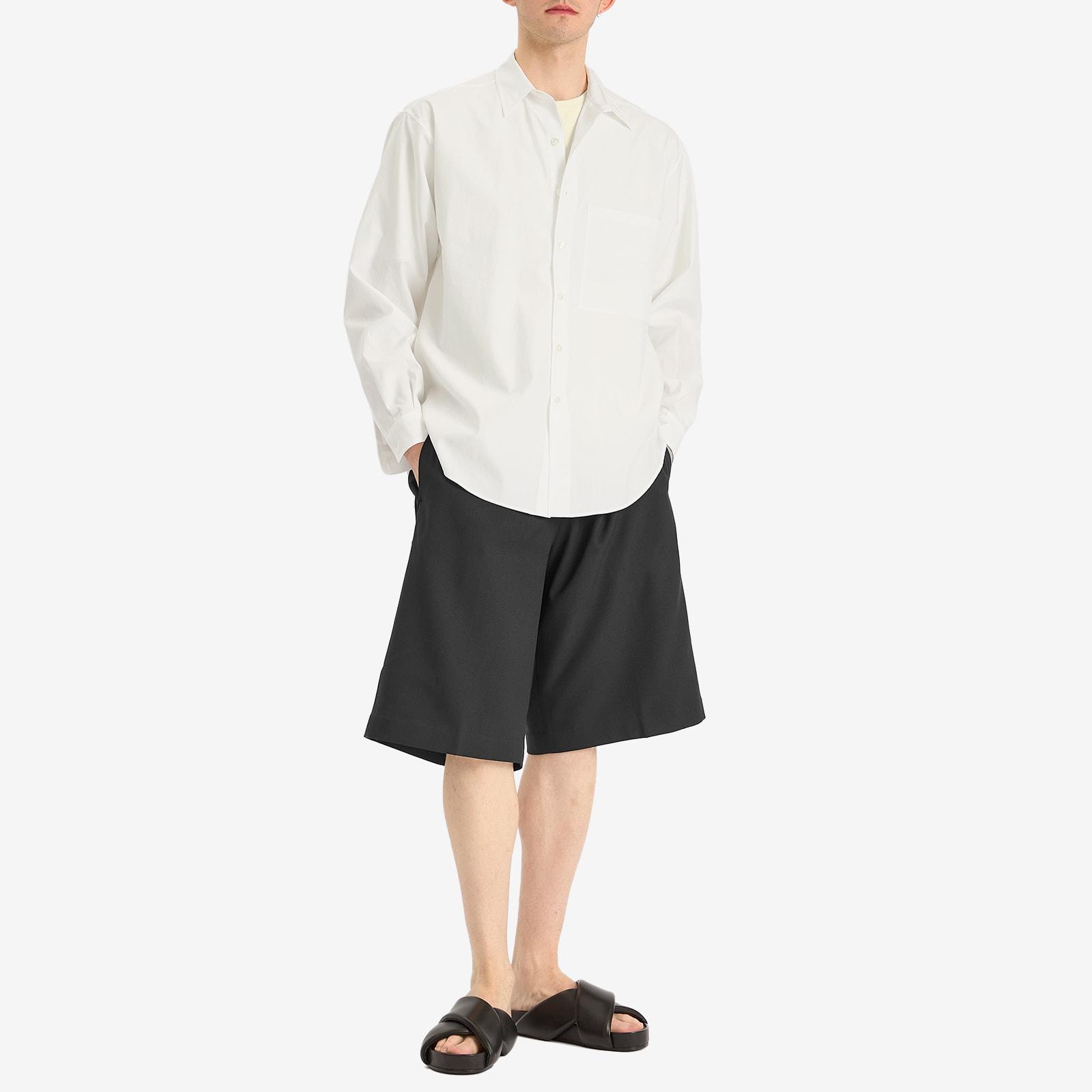 AURALEE Washed Finx Twill Big Shirt in White for Men | Lyst